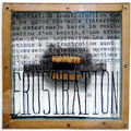 frustration <span>technique
mixte- collage et bois</span>