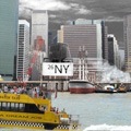 water taxi <span>photo on dibond </span>